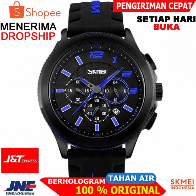 ORIGINAL SKMEI Jam Tangan Analog Pria - 9136 [Biru]