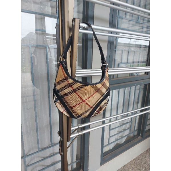 Burberry Hobo Barton Nova Shoulder Bag