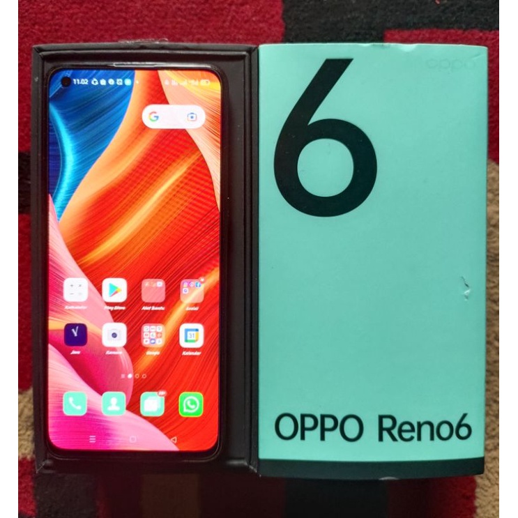 Oppo Reno 6 Second Mulus like new