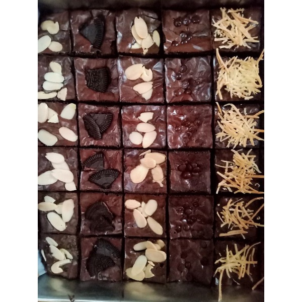 

shiny brownies
