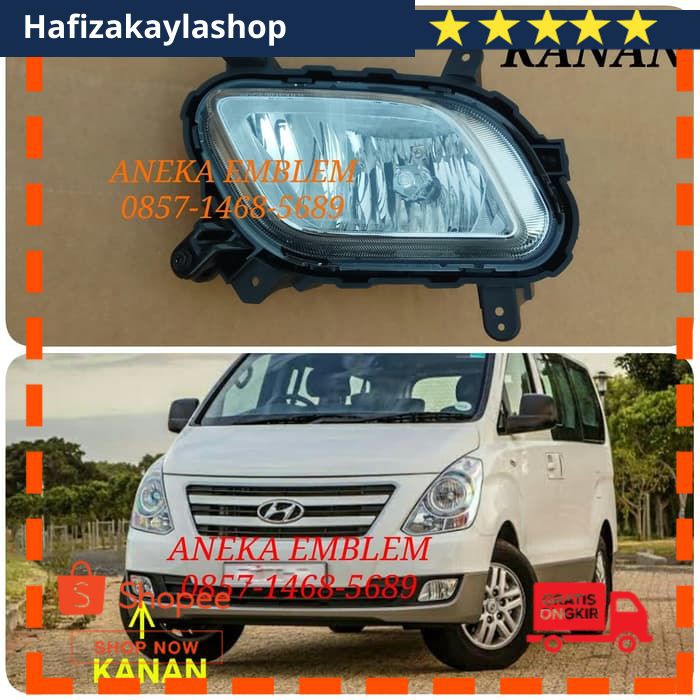 Part mobil original - foglamp hyundai h1 - H1 - foglight - lampu kabut hyundai h1 zn 110