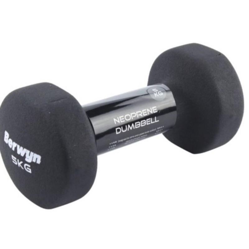 Berwyn Dumbbell Neoprene 5 Kg