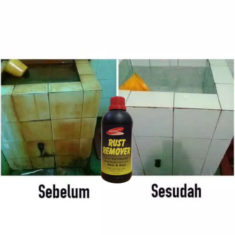 Penghilang karat rust remover perontok karat dan kerak 500ml