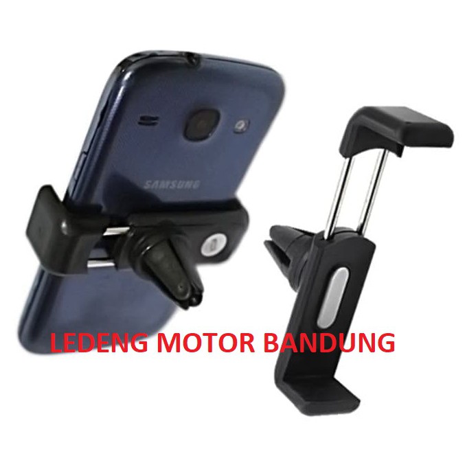 Holder HP AC Mobil Carmount Ventilation Jepit Rotasi 360 GPS Car Mount