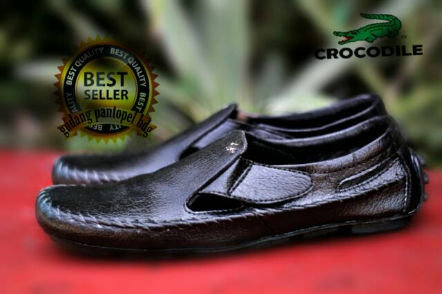 sepatu CROCODILE SLIP ON PRIA CASUAL TERLARIS HARGA GROSIR santai selop pria