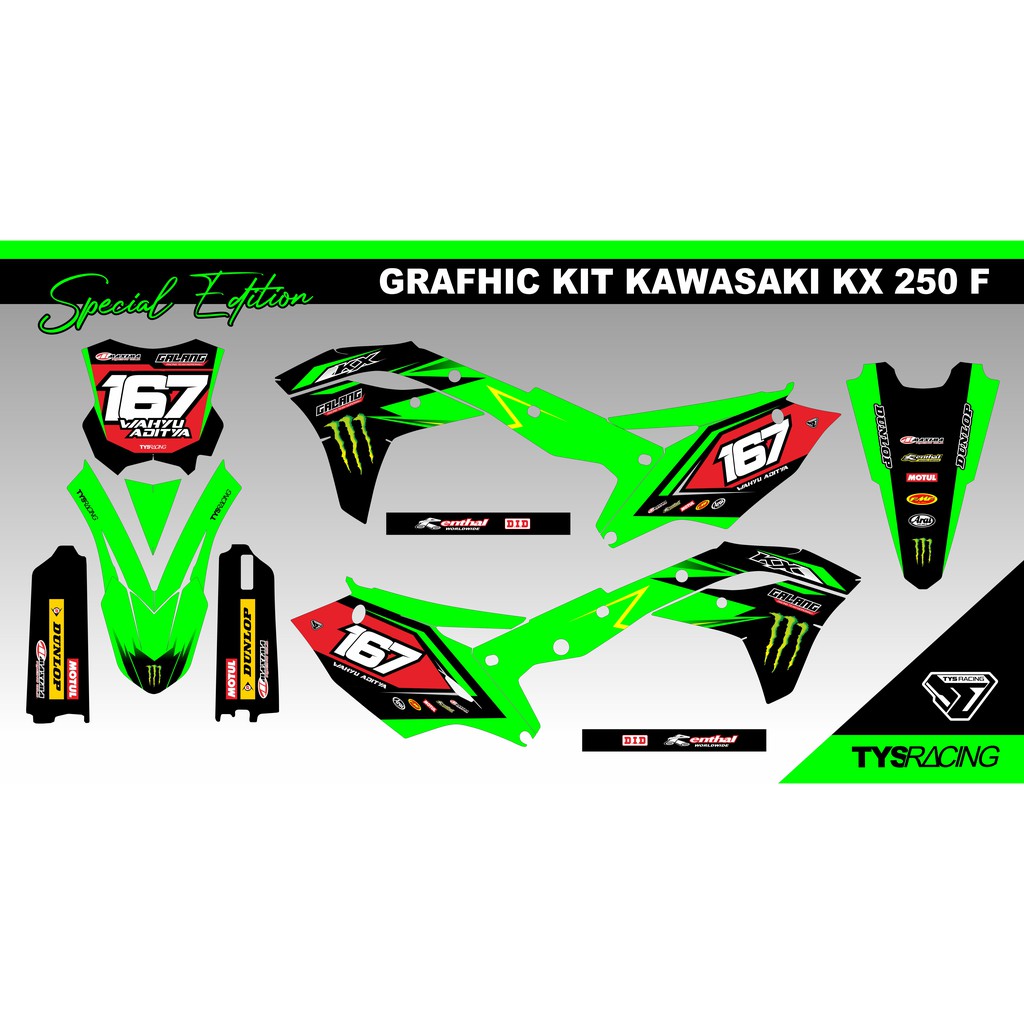 DECAL KX 250 F