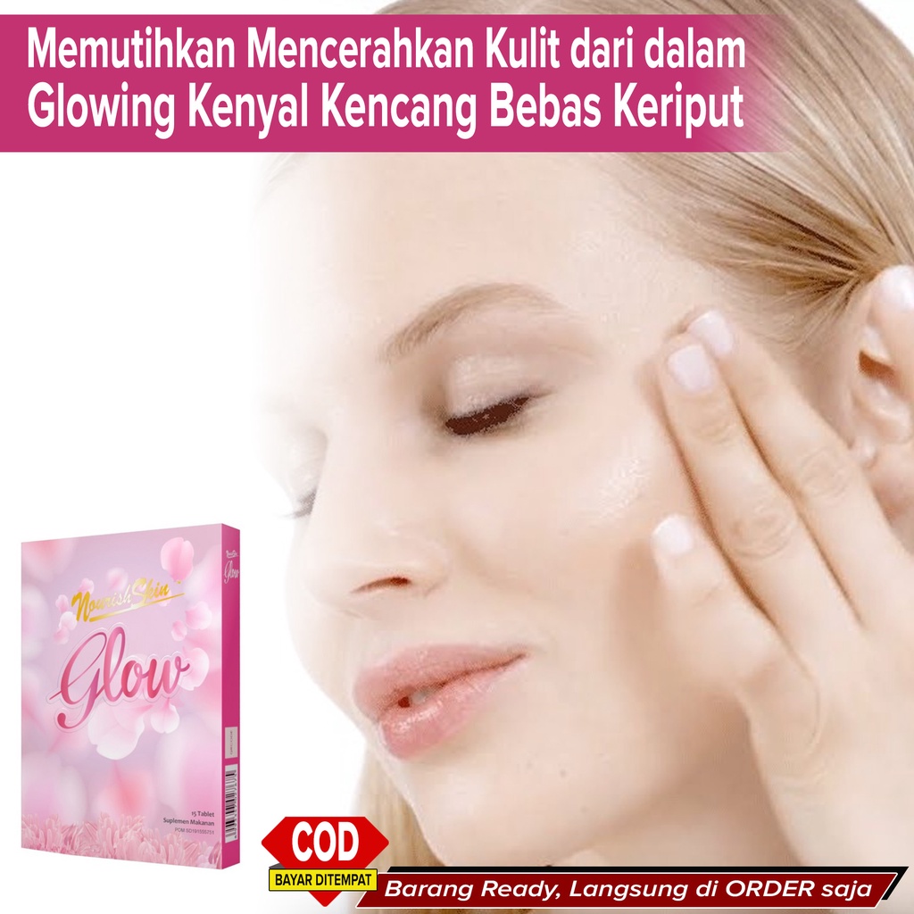 Pemutih Pencerah Badan Wajah Vitamin Perawatan Tubuh Memutihkan mencerahkan Kulit badan dari dalam P