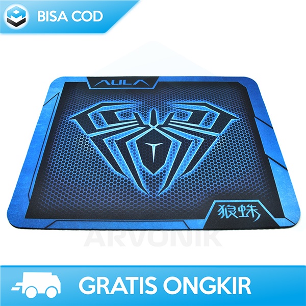 MOUSEPAD MURAH MOTIF LABA LABA BAHAN SILIKON ANTI SLIP BY AULA VARANUS