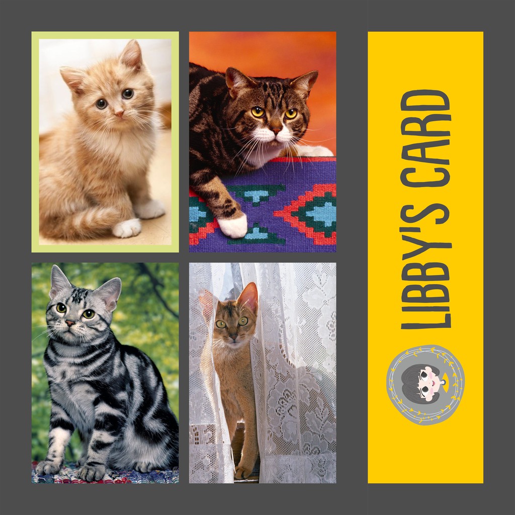 

[Ready-Stock] Postcard / Kartu Pos Seri Kucing (1)