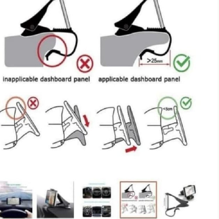 Car Holder Dashboard Mobil HD-15 - Holder Dashboard Mobil