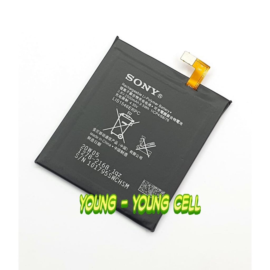 BATERAI ORIGINAL OEM SONY XPERIA C3 / T3 / LIS1545ERPC / BATRE / BATERE / BATRAI / BATREI / BATU