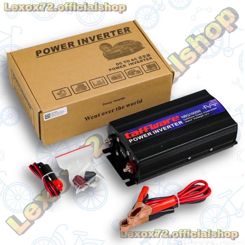 Car Power Inverter mobil - Pure Sine Wave DC 12V to AC220V 1000W PSW / MSW 2000W