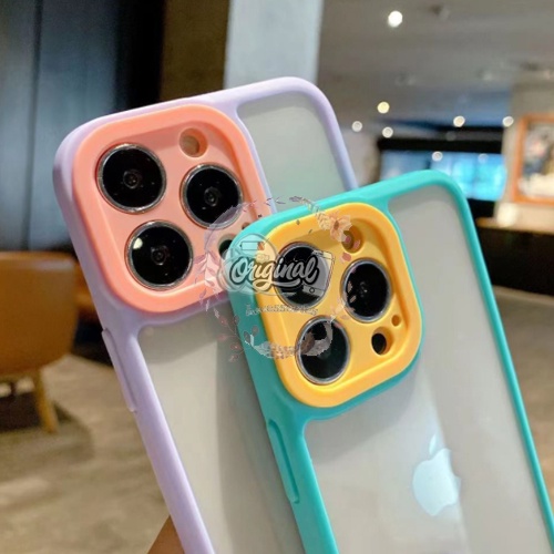 CASE CASING CLEAR MACARON SPACEANGELS IP PHONE X XR XS MAX OR583