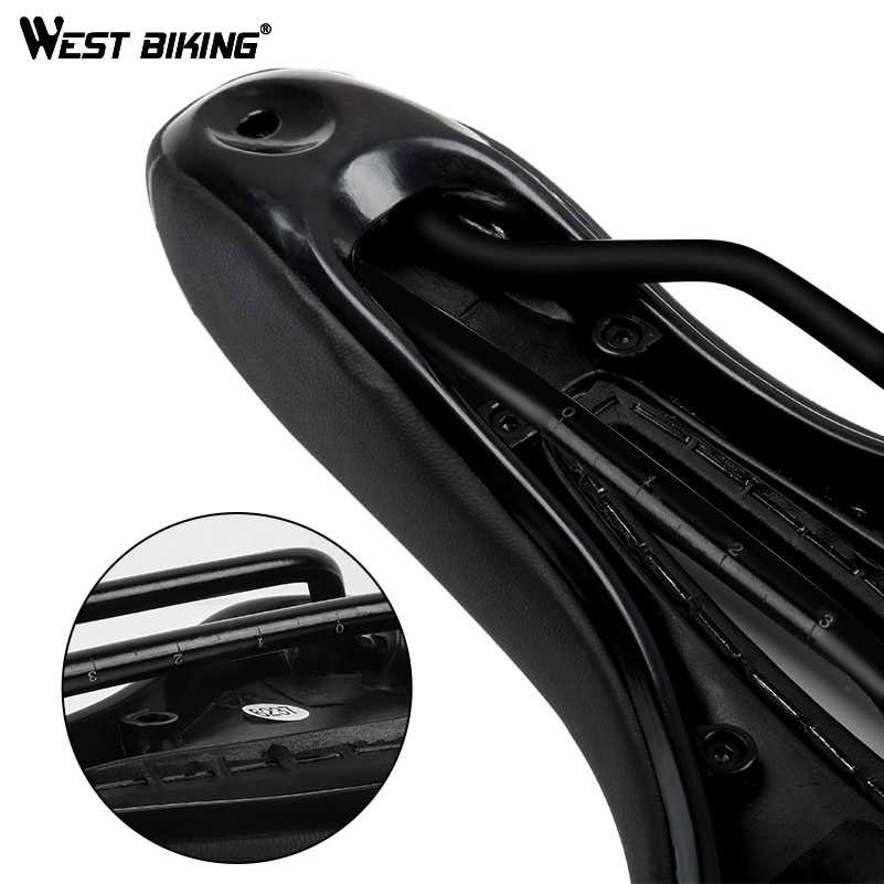 Jok Sepeda Empuk West Biking Sadel Breathable Silicone Gel Cushion PU Leather Anti Gerah Portable