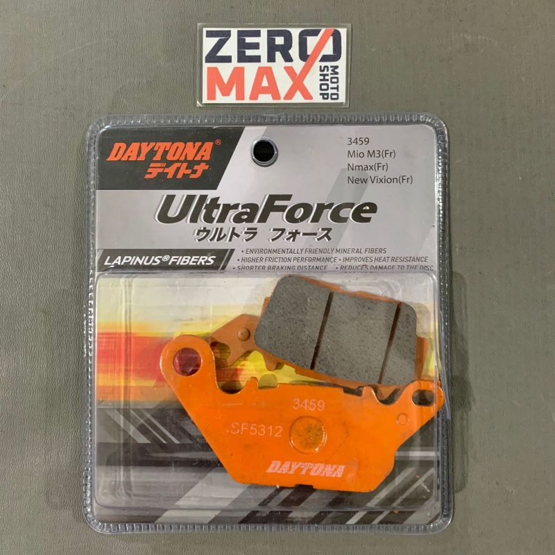 Kampas Rem Depan DAYTONA Lapinus Fibers Yamaha LEXI