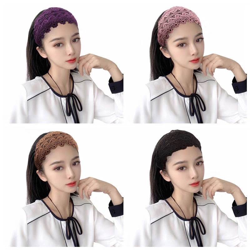 Bando-33 Bendo FASHION/Premium Bandana Simpul Twist Elastis Ala Korea Untuk Wanita