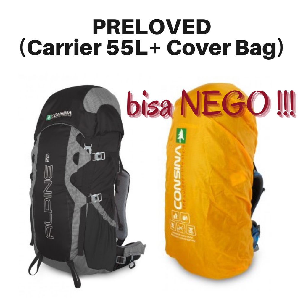 [ORI] TAS CARRIER 55 LITER CONSINA / CARRIER CONSINA ALPINE 55 LITER / Consina Alpine 55 LITER Ranse