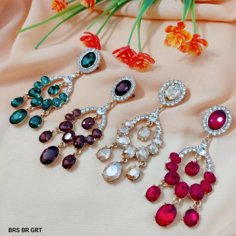 Bros Permata Hijab Cantik Aksesoris Wanita Muslim Bros Dada Bros Kerudung Model Jurai Panjang Murah