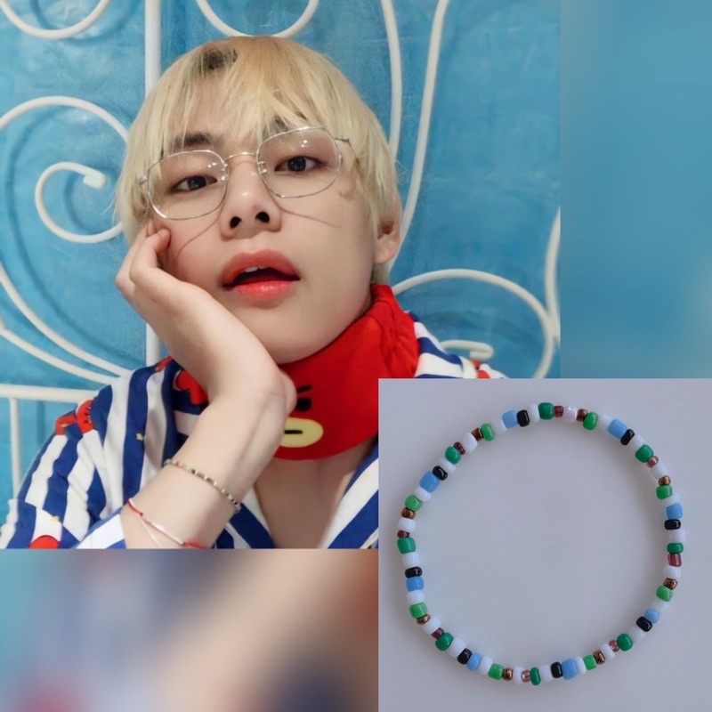 Gelang Kim Taehyung BTS Bracelet beads / Gelang kpop