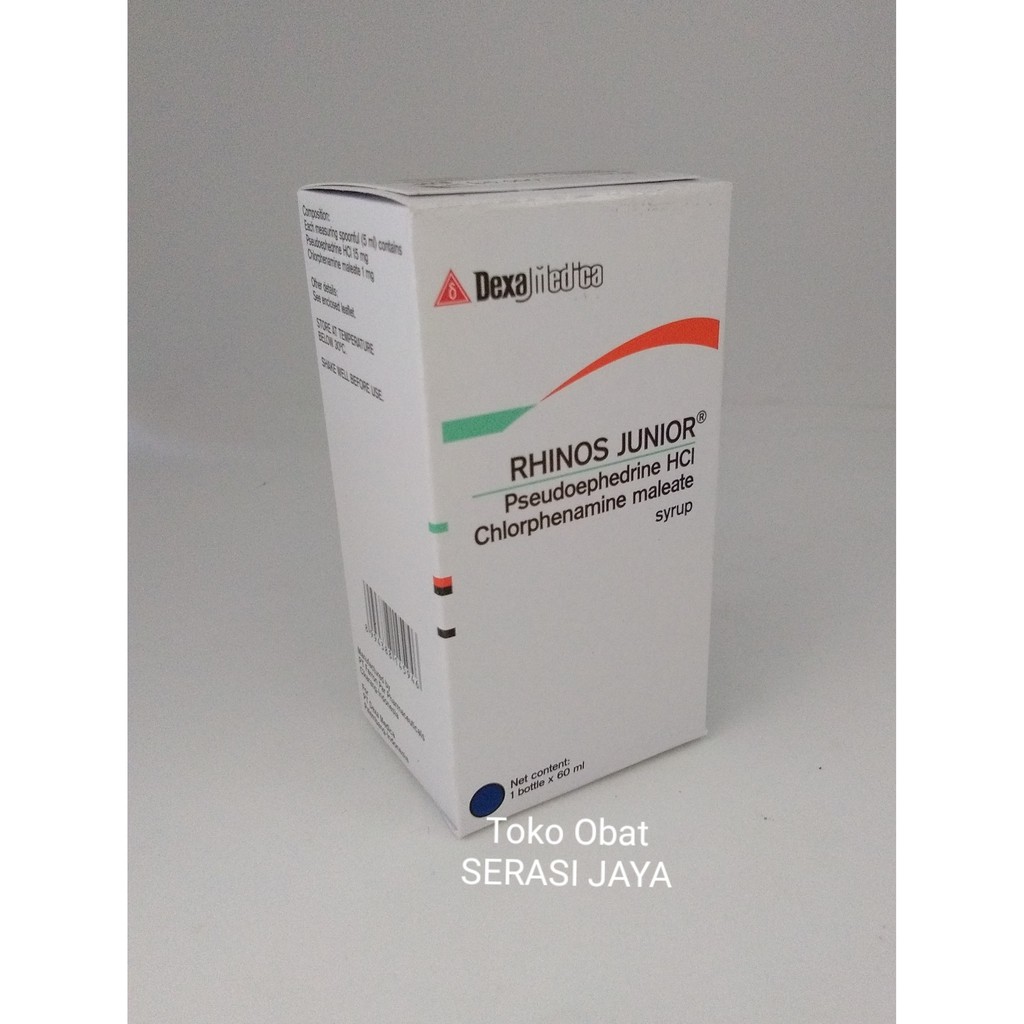 Jual Rhinos Junior 60 ml Bersin Hidung Tersumbat Obat Pilek Anak ...