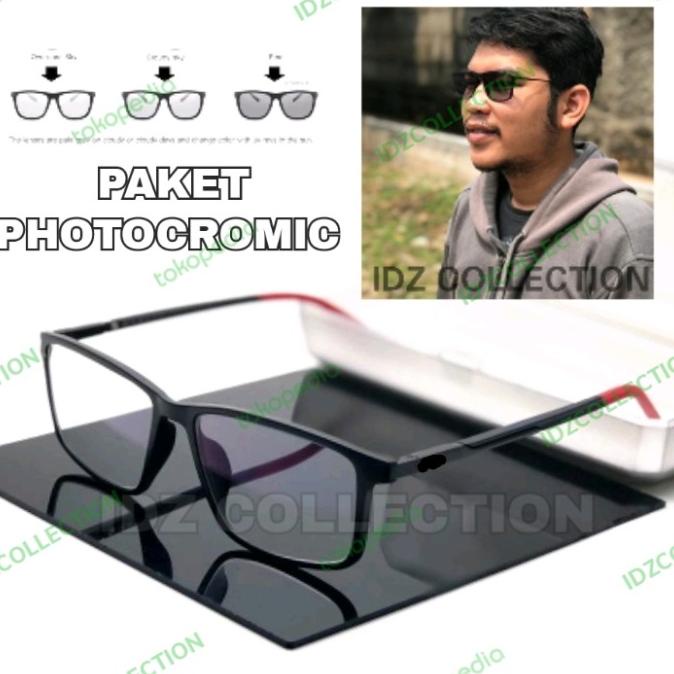 [[COD]] Kacamata Minus Photocromic Ox BALKAN kacamata Pria sporty TERJAMIN Kode 855