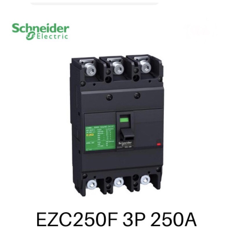MCCB EASYPACT SCHNEIDER EZC 250F 3PHASE 250AMPERE