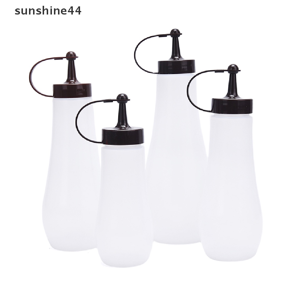 Sunshine Botol Dispenser Saus / Minyak / Kecap / Salad Bahan Plastik Untuk Dapur