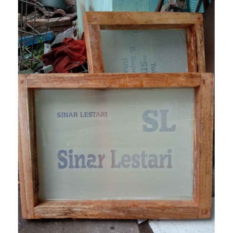 Jasa afdruk film sablon manual