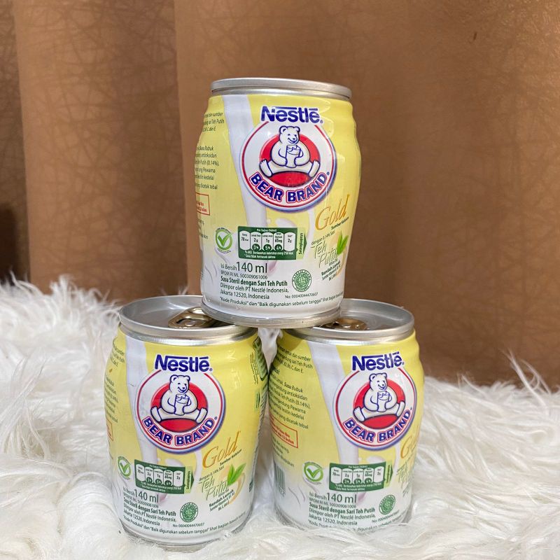 

BearBrand white tea 140ml