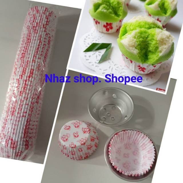 Kertas Bolu Kukus/ Cup Cake isi 1000 lembar