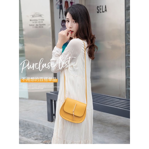GrosirMart Tas Selempang Korea Kecil Wanita Rumbai Woman Bag Style Fashion Tren Imut Cantik A46