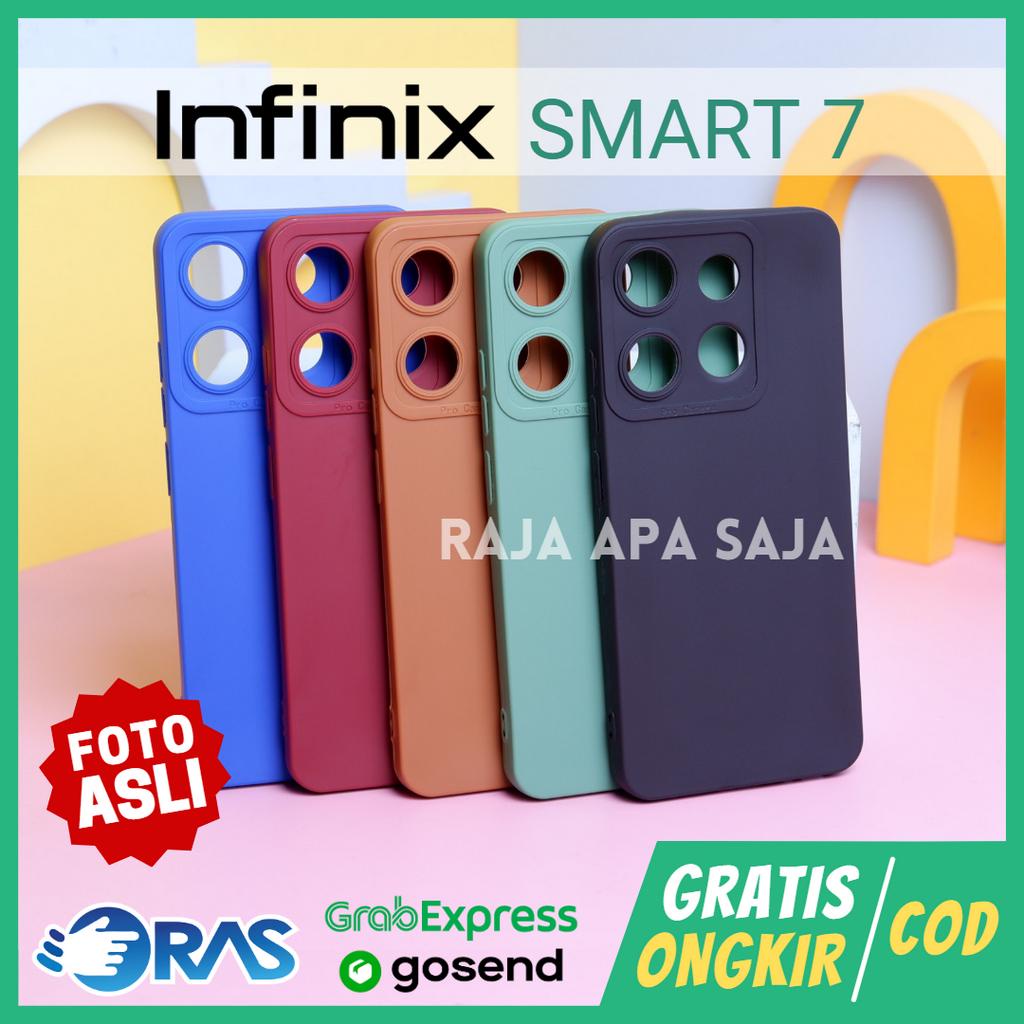 Soft Case Infinix Smart 7 Cover Kesing Silicon Silikon Karet Casing HP Inpinik Infinik Impinik Pro C