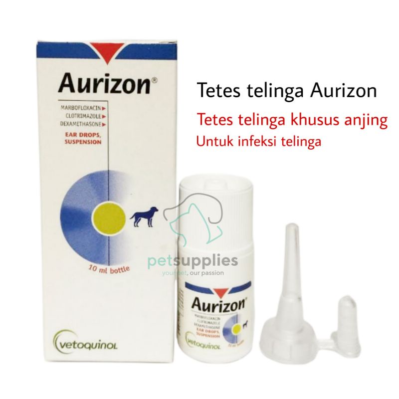 Aurizon tetes telinga anjing kucing