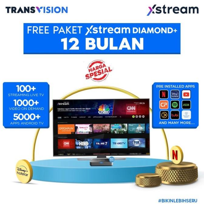 TRANSVISION XSTREAM BOX Termurah