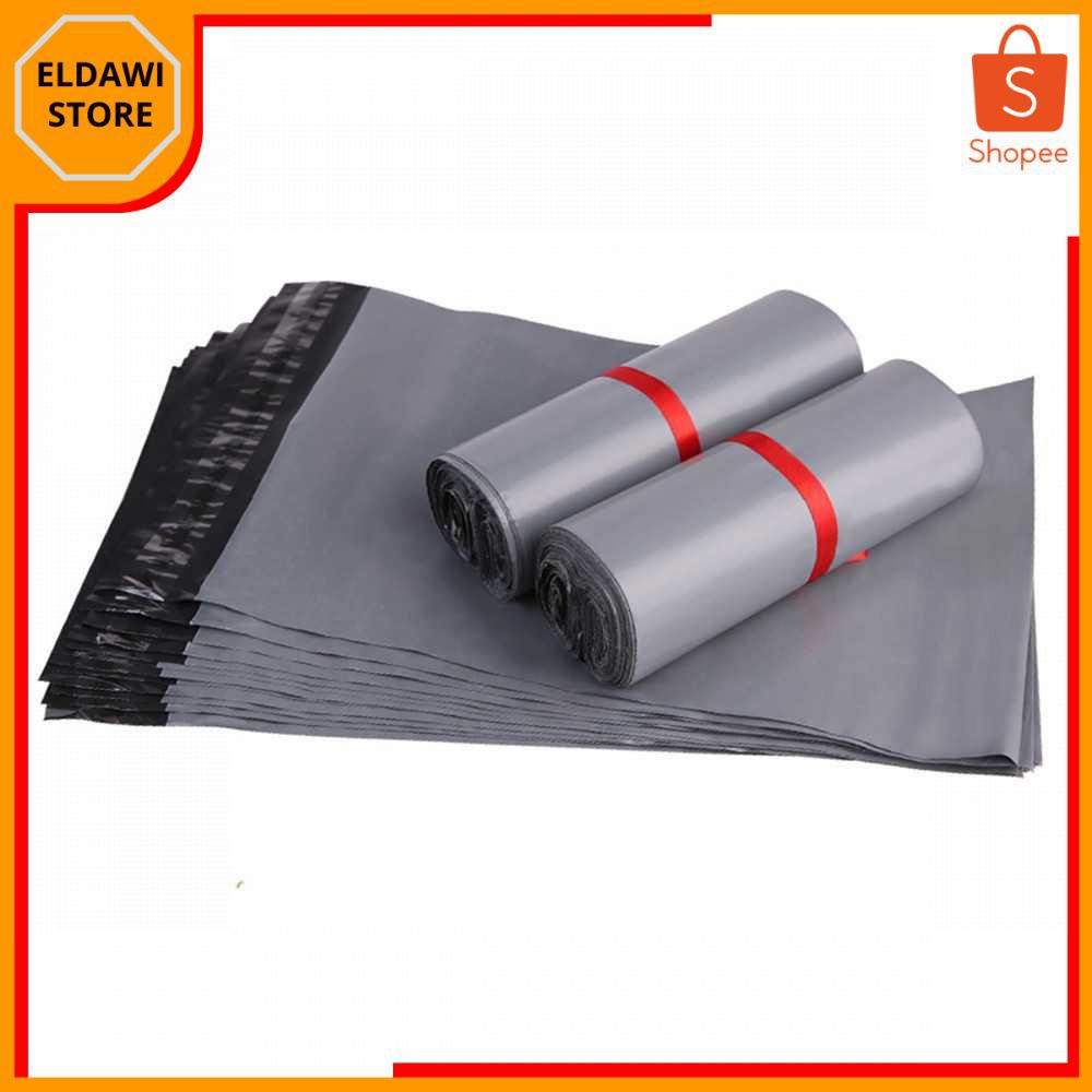 

(BISA COD) ELDAWI - TaffPACK Kantong Amplop Plastik Packing Polymailer Polybag Doff [Gray] [28 x 42cm]