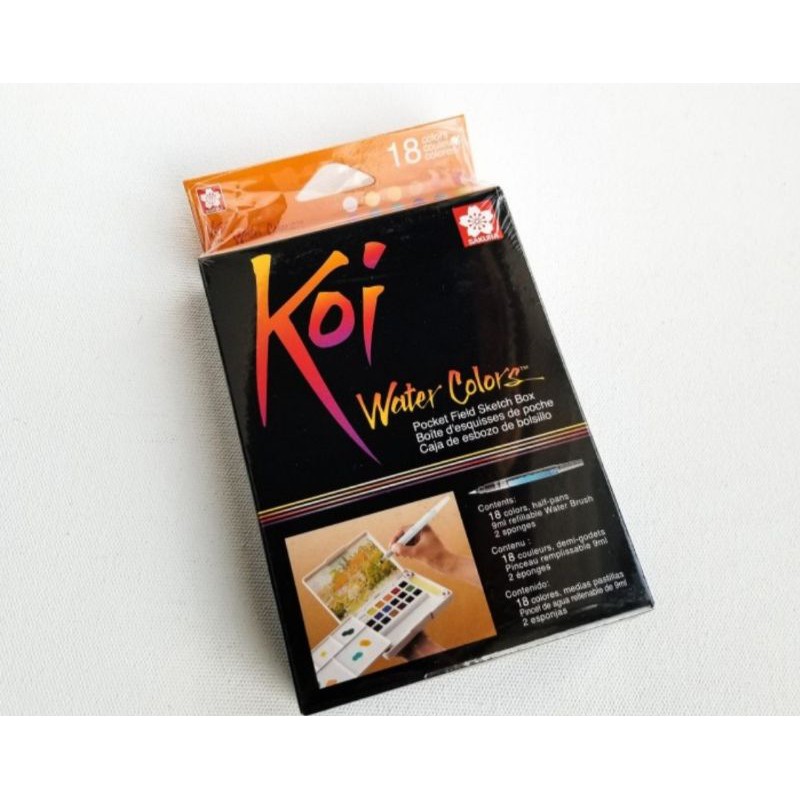 

SAKURA KOI WATER COLOR 18 WARNA