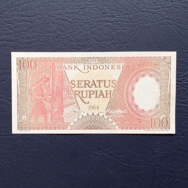Uang kuno kertas 100 rupiah seri Pekerja