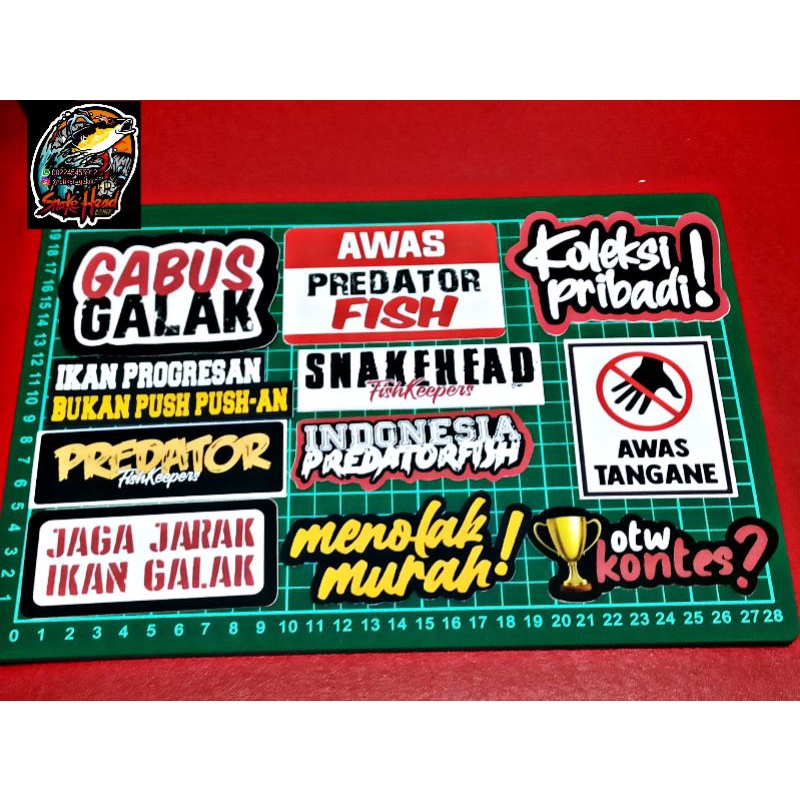 

STIKER PACK 1PAKET ISI 10PCS