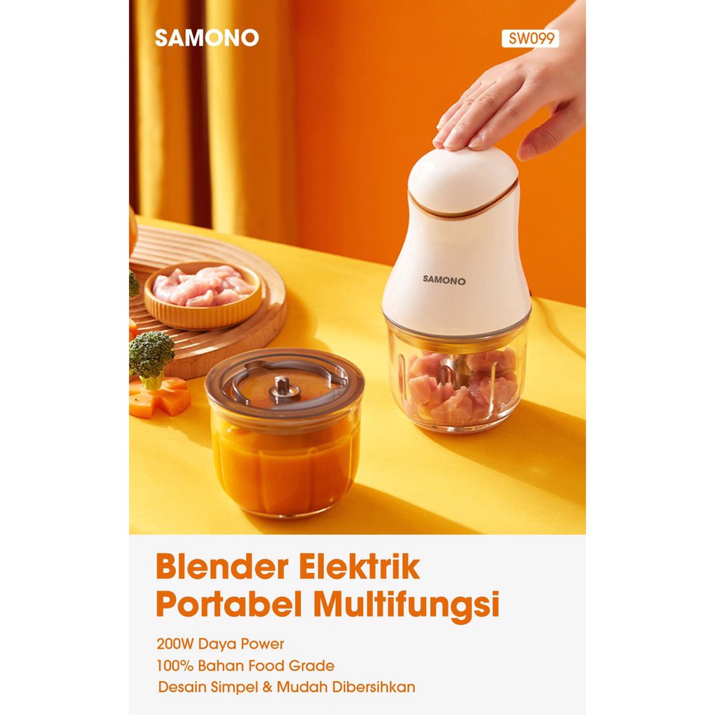 Samono SW 099 Blender Elektrik Portabel Multifungsi