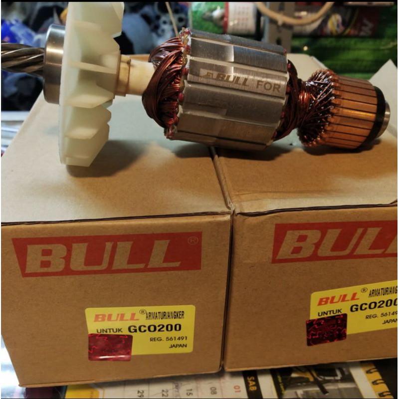 Armature angker mesin cutoff  Bosch GCO200 GCO220 ROTOR BOSCH GCO 200 GCO 220 BULL