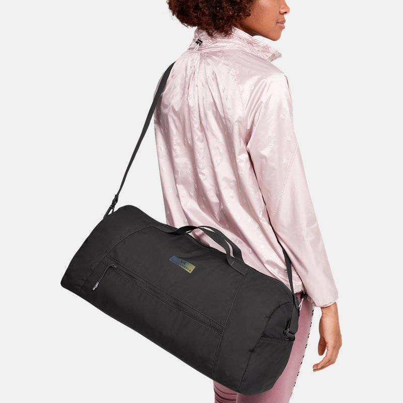 Under Armour Tas Wanita  UA Midi Duffle - Jet Gray 1352129-010