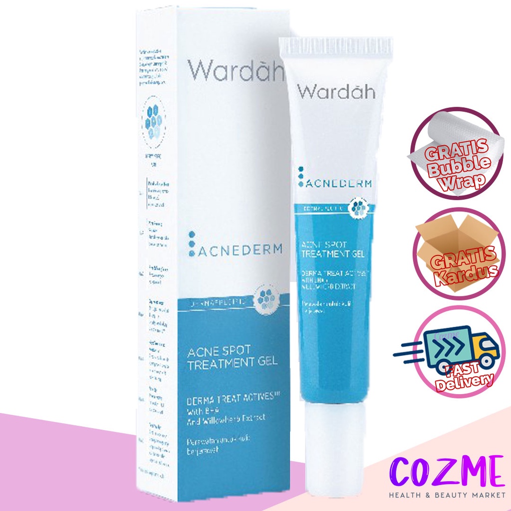 WARDAH Acnederm Acne Spot Treatment Gel 15ml