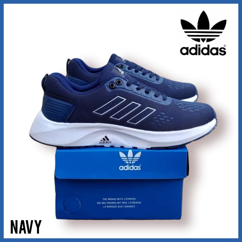 SEPATU ADIDAS PRIA WANITA UNISEX / SEPATU OLAHRAGA COWOK CEWEK / SNEAKERS ADIDAS RUNNING LARI SENAM GYM / SEPATU SEKOLAH KULIAH MEJENG