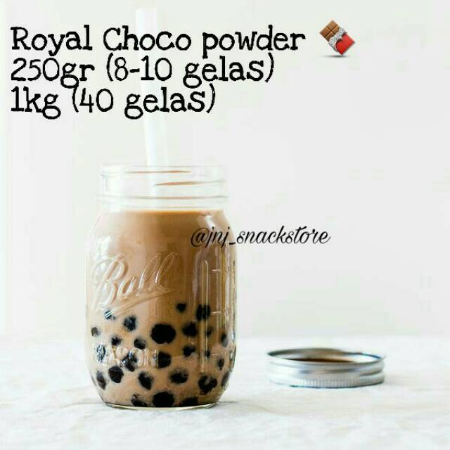 

ROYAL CHOCO POWDER / BUBUK ROYAL CHOCO UK 250 GR