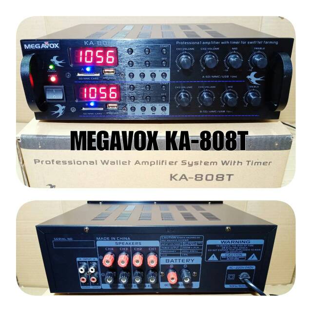 AMPLI WALET MEGAVOX KA-808T