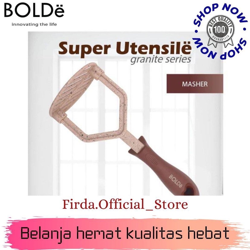 BOLDe Super Utensil Masher Potato - Penghancur Kentang - Pelumat