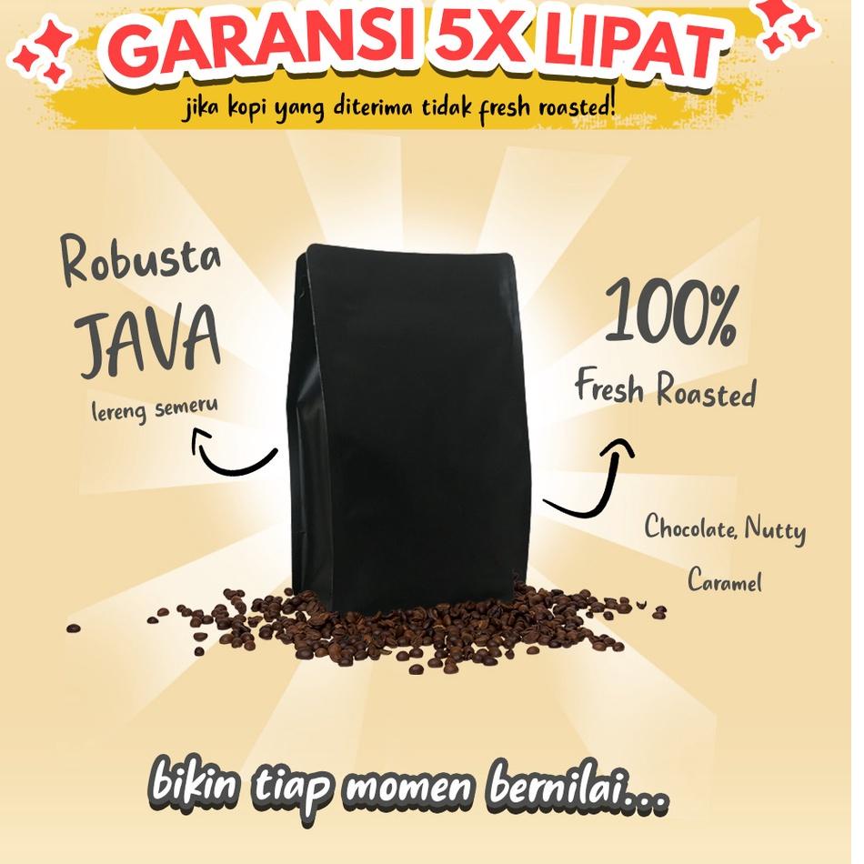 

ㅜ Kopi Jawa Robusta Lereng Semeru | Bubuk Biji Kopi 1kg ☉