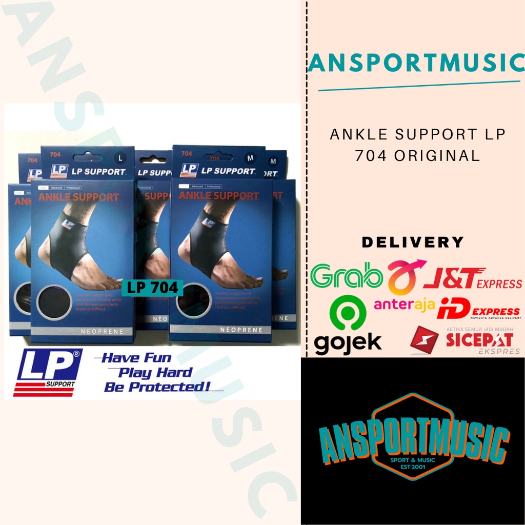 Jual Ankle Support LP 704 Deker Kaki Ankle LP 704 Original 100% ...