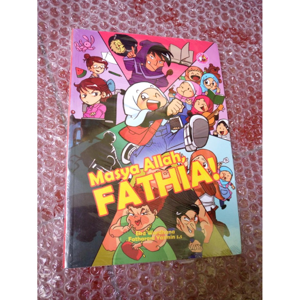 komik anak muslim FATHIA. buku anak SD