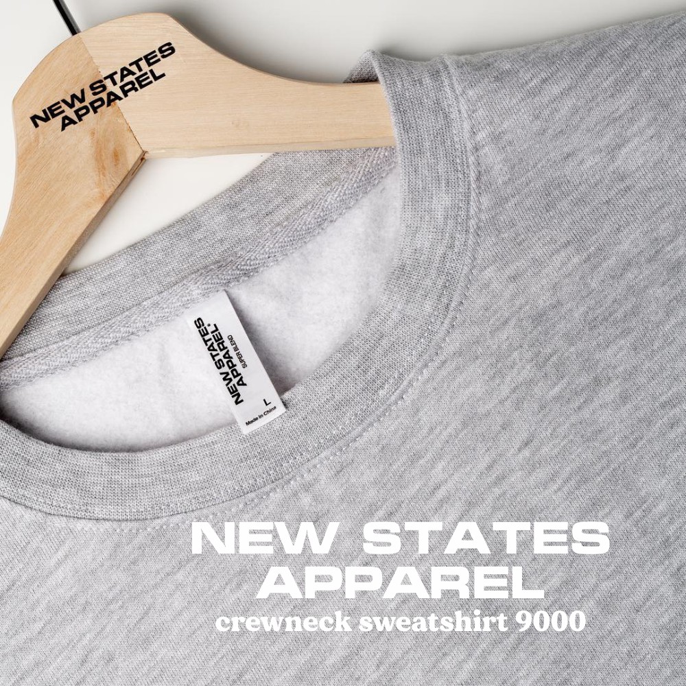Jaket Sweater New States Apparel Crewneck Sweatshirt